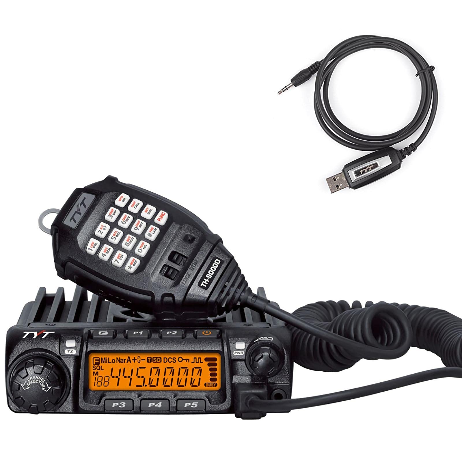 DR750D VHF/UHF ツインバンドFMトランシーバー